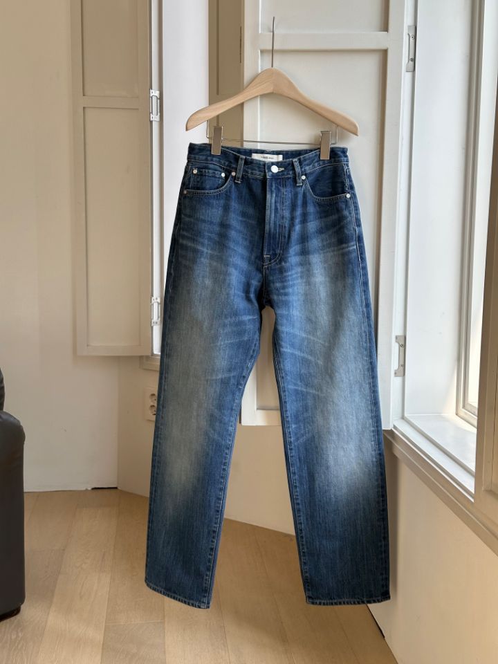 MARE韓國直郵實拍女裝新款26春夏人氣時尚熱賣休閑牛仔褲MARE牛仔褲圖色1