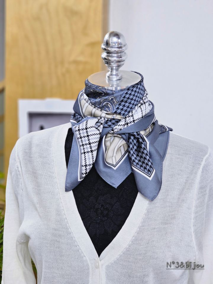 N3韓國直郵女裝新款時尚26春夏熱賣職業休閑人氣圍巾披肩N3圍巾/披肩