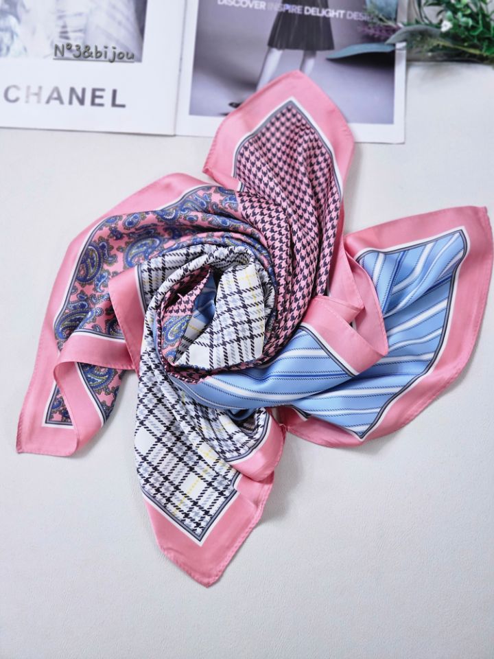 N3韓國直郵女裝新款時尚26春夏熱賣職業休閑人氣圍巾披肩N3圍巾/披肩圖色1