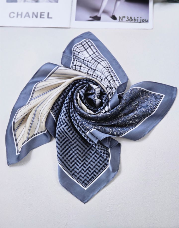 N3韓國直郵女裝新款時尚26春夏熱賣職業休閑人氣圍巾披肩N3圍巾/披肩圖色2