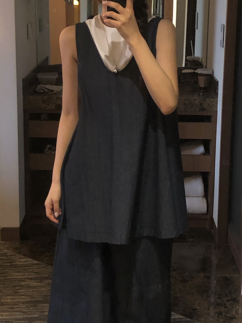 ONDO-P韓國直郵實拍女裝新款熱賣時尚職業26春夏吊帶背心ONDO-P吊帶/背心圖色1