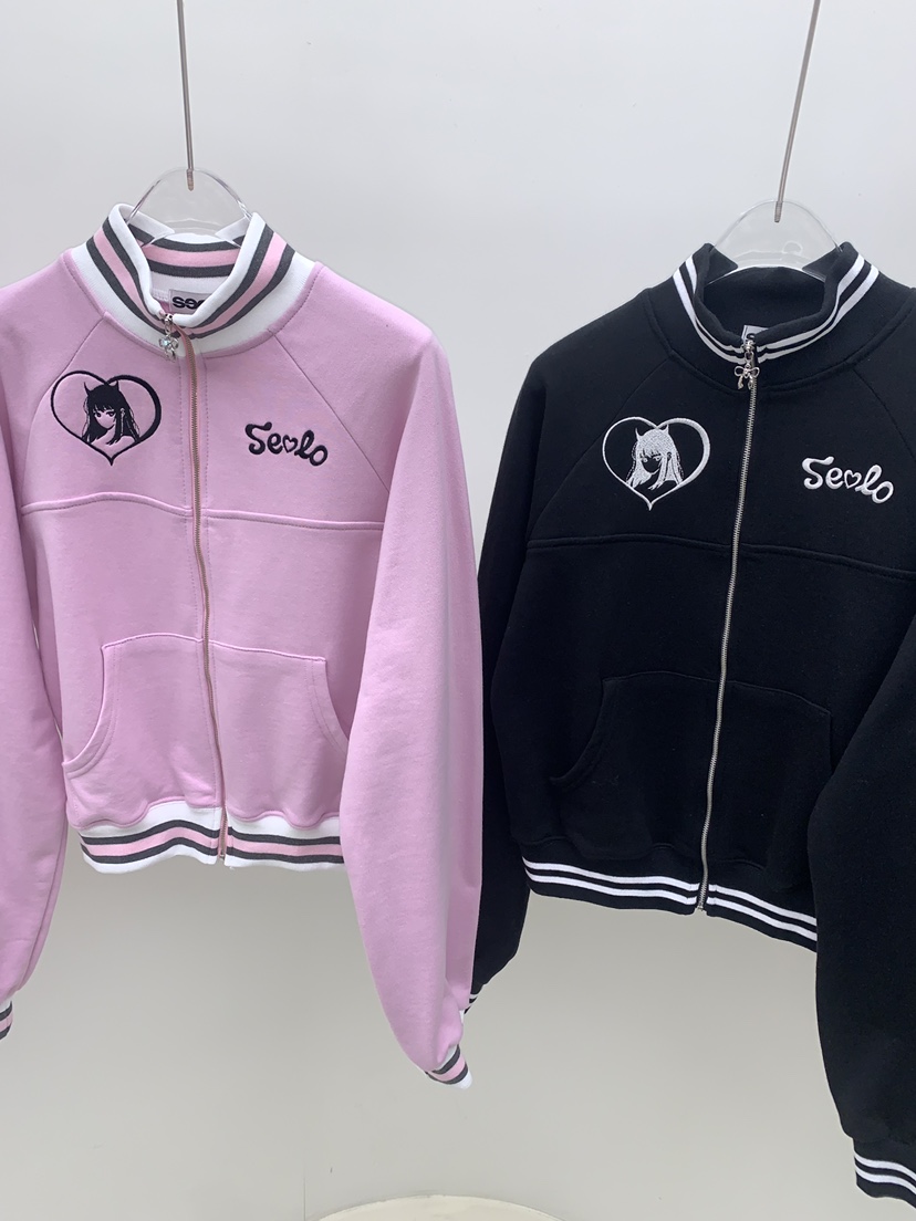 SEOLO韓國直郵女裝新品職業26春夏人氣推薦時尚熱賣夾克拉鏈Seolo seoul夾克