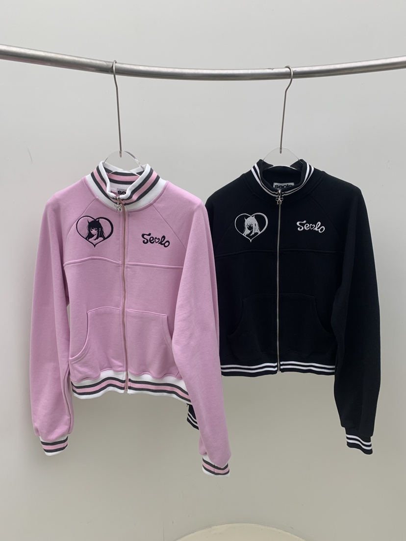 SEOLO韓國直郵女裝新品職業26春夏人氣推薦時尚熱賣夾克拉鏈Seolo seoul夾克