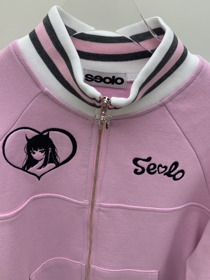SEOLO韓國直郵女裝新品職業26春夏人氣推薦時尚熱賣夾克拉鏈Seolo seoul夾克