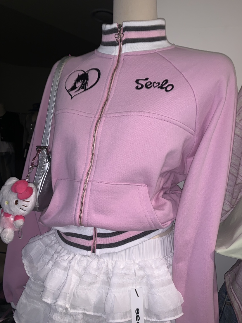 SEOLO韓國直郵女裝新品職業26春夏人氣推薦時尚熱賣夾克拉鏈Seolo seoul夾克