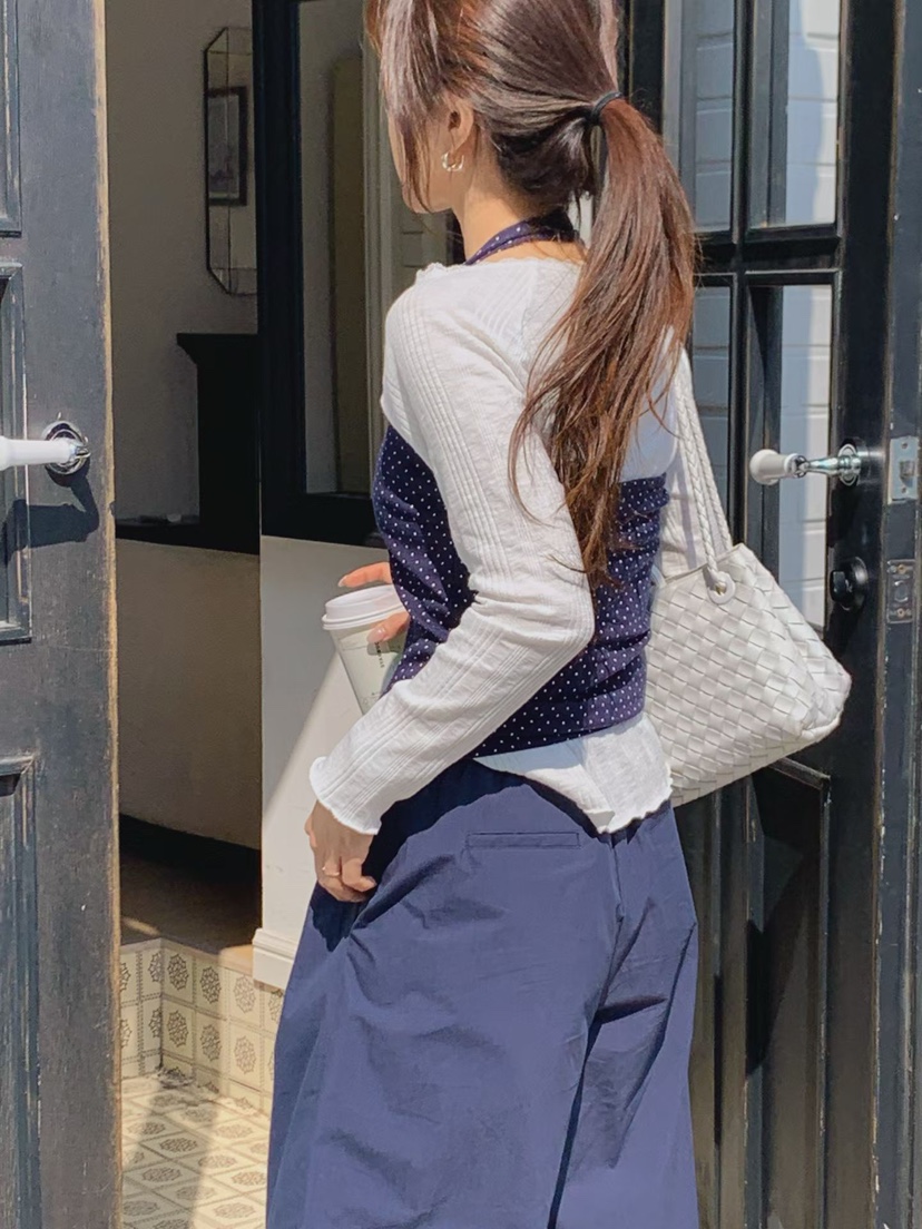 LA CREME韓國代購女裝新品休閑熱賣時尚人氣26春夏吊帶背心LA CREME吊帶/背心