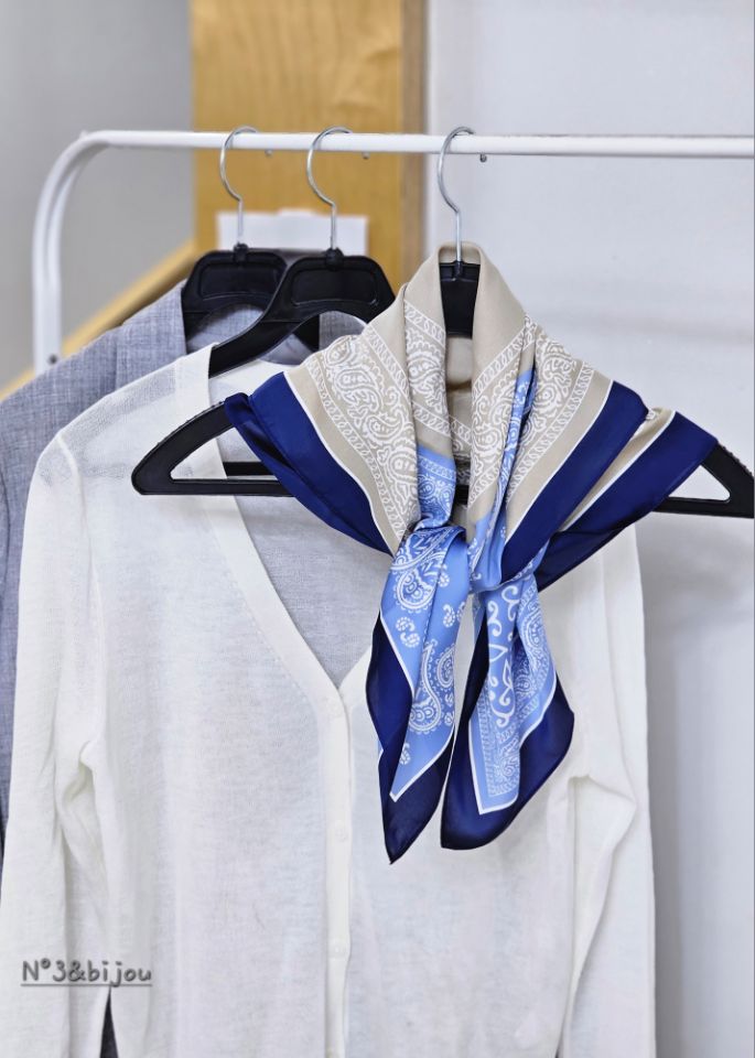 N3韓國代購女士新品休閑人氣推薦26春夏熱賣時尚圍巾披肩N3圍巾/披肩圖色3