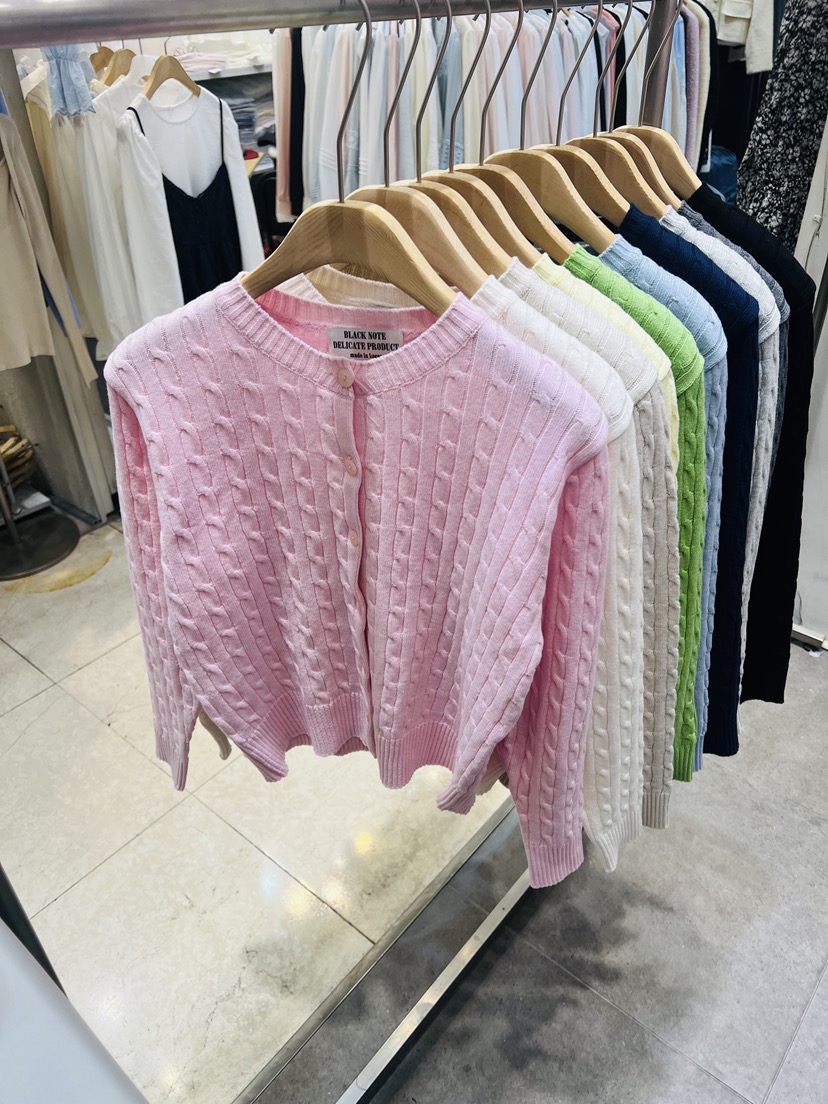 BLACK NOTE韓國東大門代購女士新款熱賣推薦人氣針織衫棉BLACK NOTE針織衫
