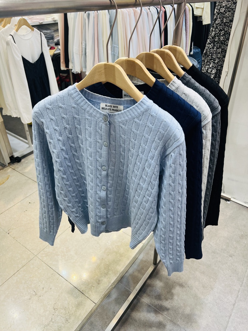 BLACK NOTE韓國東大門代購女士新款熱賣推薦人氣針織衫棉BLACK NOTE針織衫