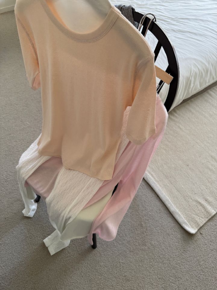 MARE韓國直郵女士新款26春夏職業時尚推薦人氣熱賣休閑T恤MARET恤