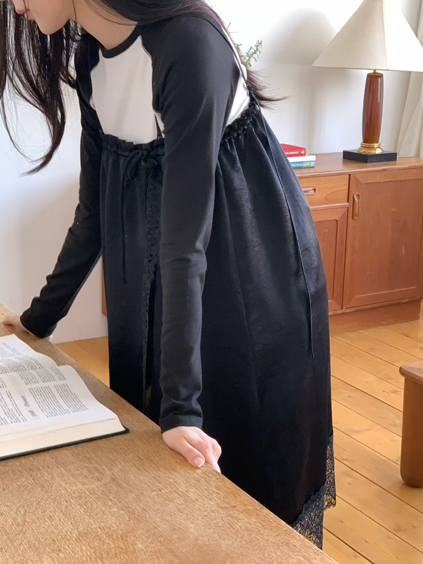 BINUS韓國代購女裝新款休閑推薦職業26春夏時尚人氣連衣裙BINUS連衣裙