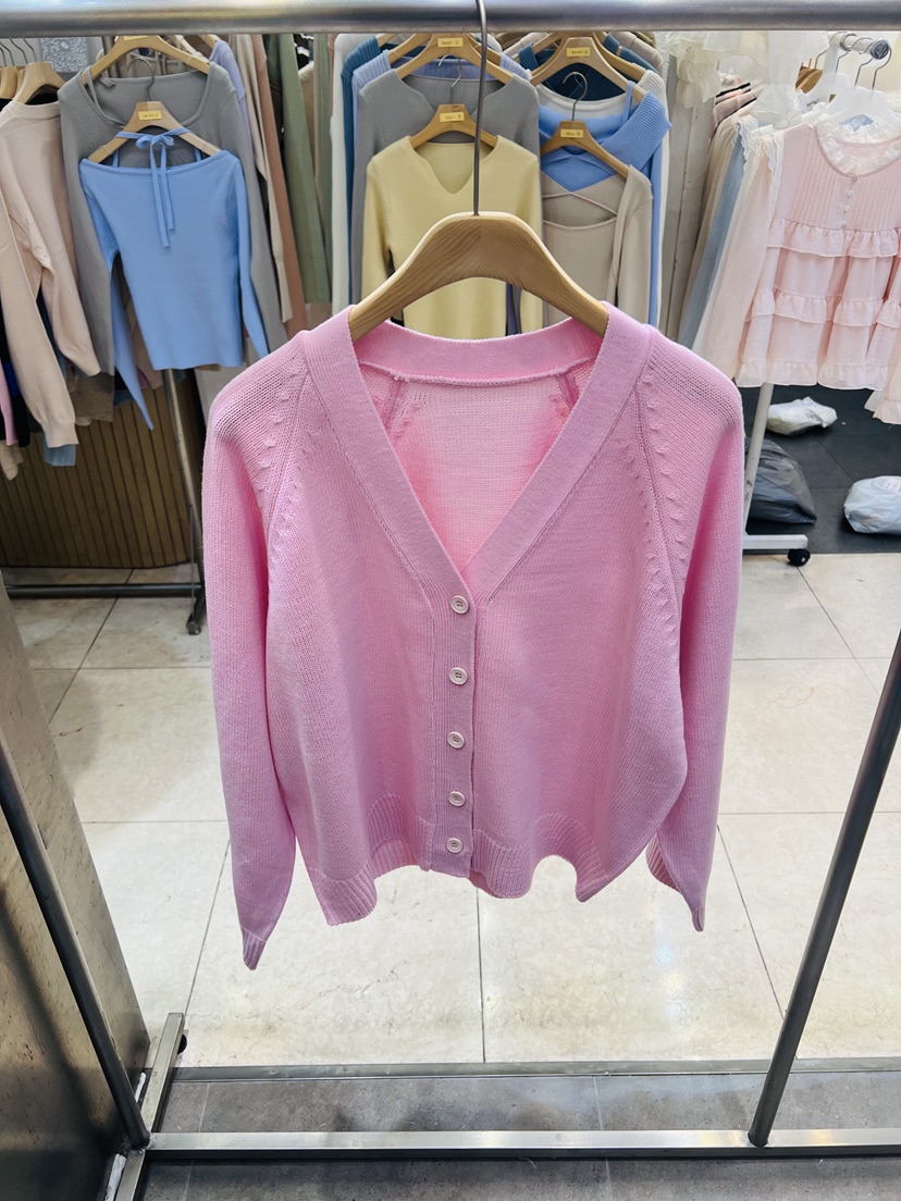 BLACK NOTE韓國東大門直郵女裝新品職業人氣26春夏針織衫BLACK NOTE針織衫圖色2