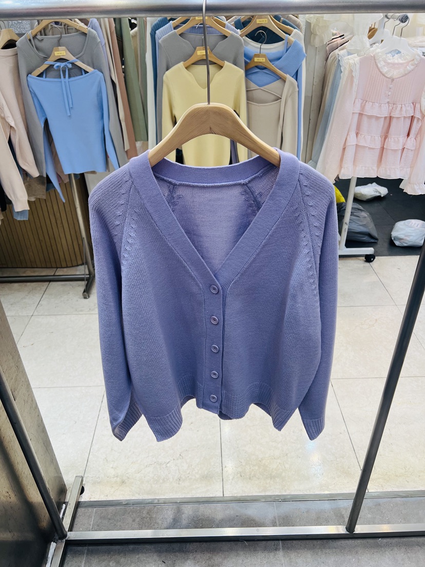 BLACK NOTE韓國東大門直郵女裝新品職業人氣26春夏針織衫BLACK NOTE針織衫圖色3