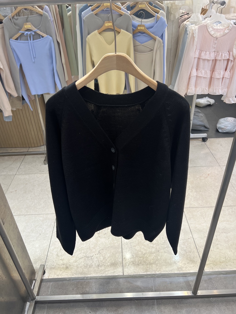 BLACK NOTE韓國東大門直郵女裝新品職業人氣26春夏針織衫BLACK NOTE針織衫圖色6