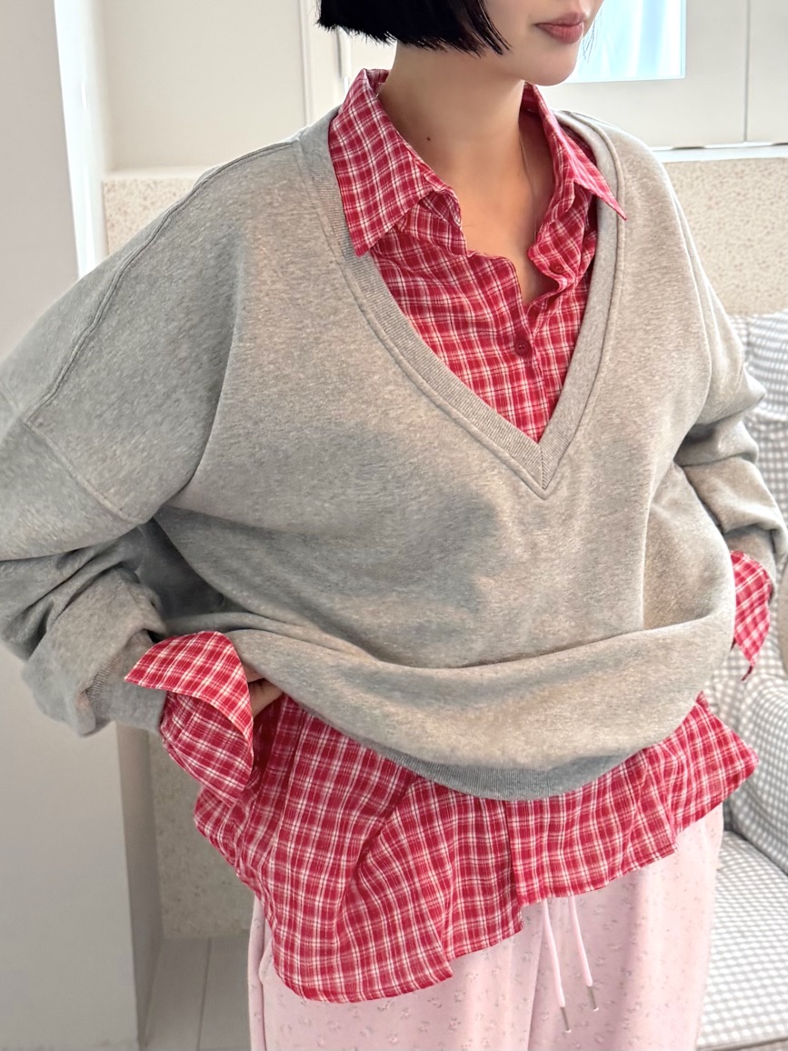 THE LINE-Q韓國直郵實拍女士新品休閑熱賣時尚襯衫蕾絲衫THE LINE-Q襯衫/蕾絲衫