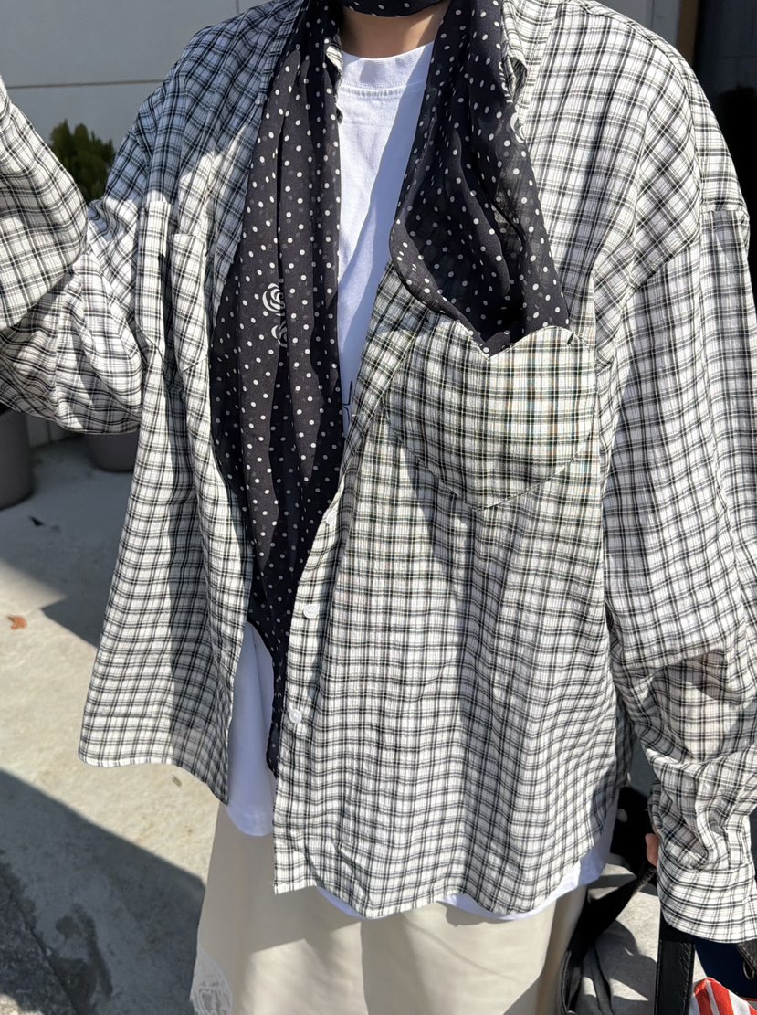 THE LINE-Q韓國直郵實拍女士新品休閑熱賣時尚襯衫蕾絲衫THE LINE-Q襯衫/蕾絲衫