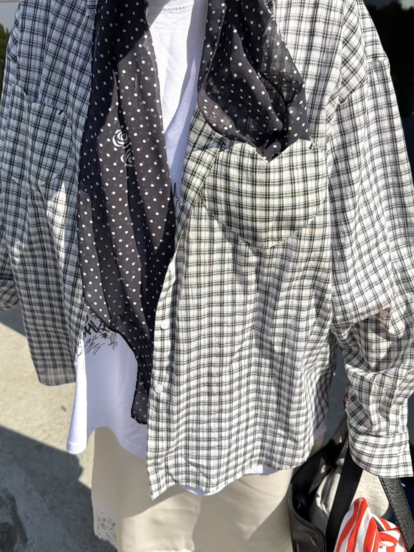 THE LINE-Q韓國直郵實拍女士新品休閑熱賣時尚襯衫蕾絲衫THE LINE-Q襯衫/蕾絲衫