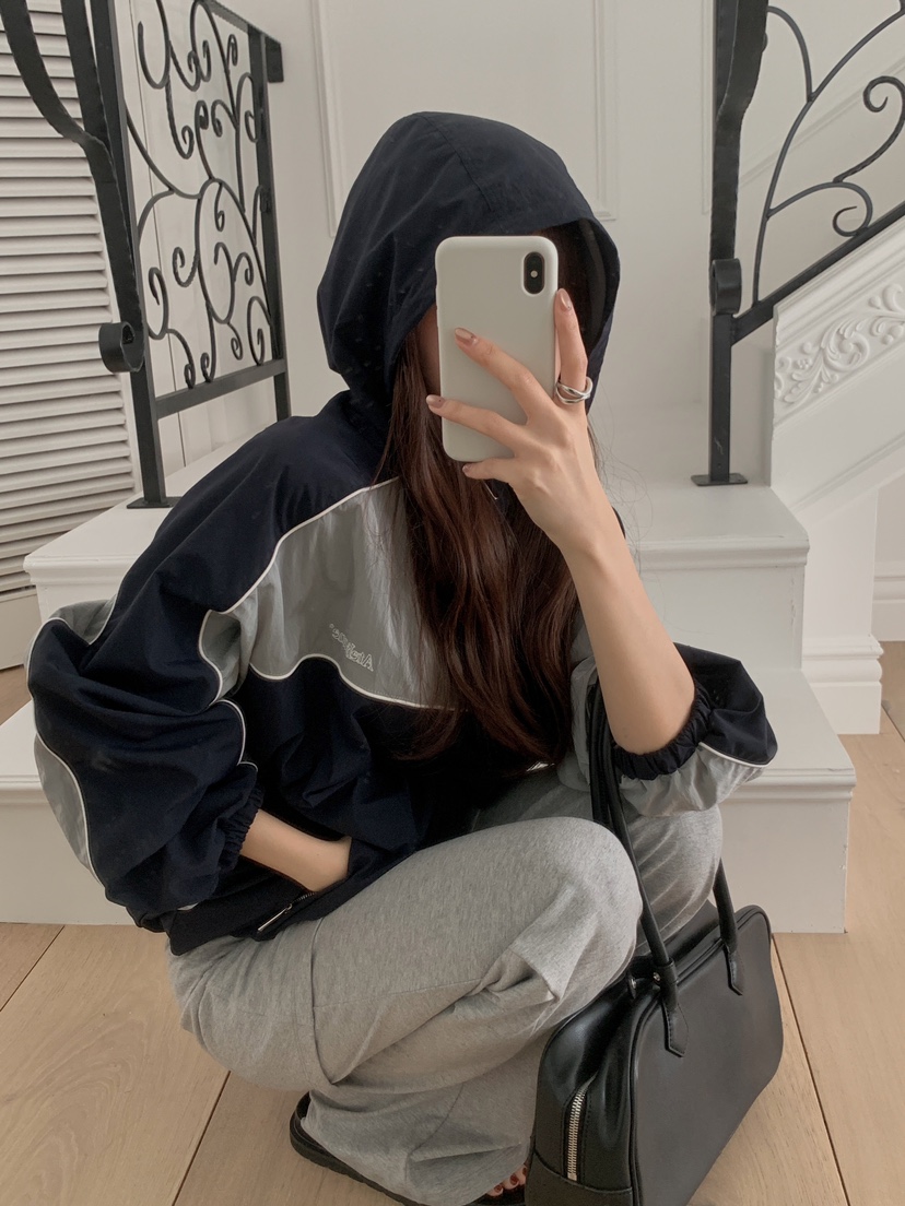 FORMSTUDIO/ATELIENNE韓國直郵女裝新款休閑職業夾克連帽FORMSTUDIO/ATELIENNE夾克