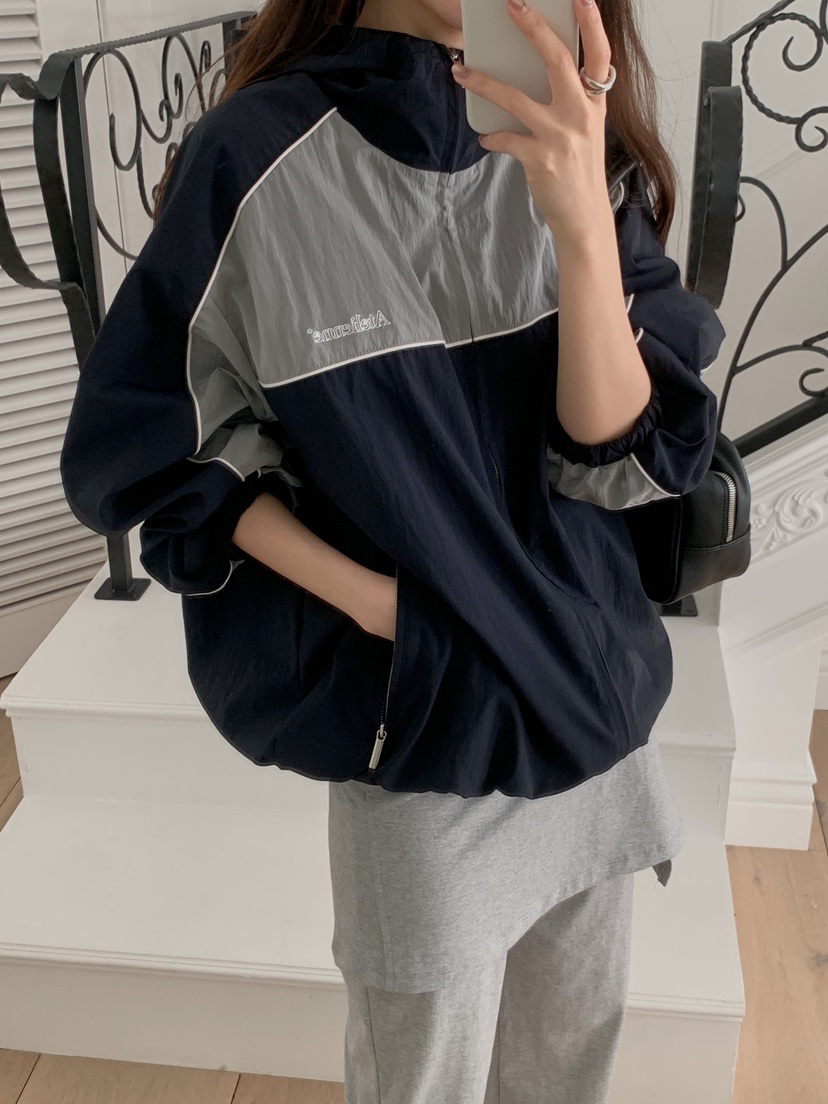 FORMSTUDIO/ATELIENNE韓國直郵女裝新款休閑職業夾克連帽FORMSTUDIO/ATELIENNE夾克