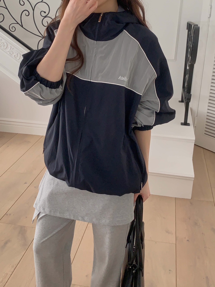 FORMSTUDIO/ATELIENNE韓國直郵女裝新款休閑職業夾克連帽FORMSTUDIO/ATELIENNE夾克