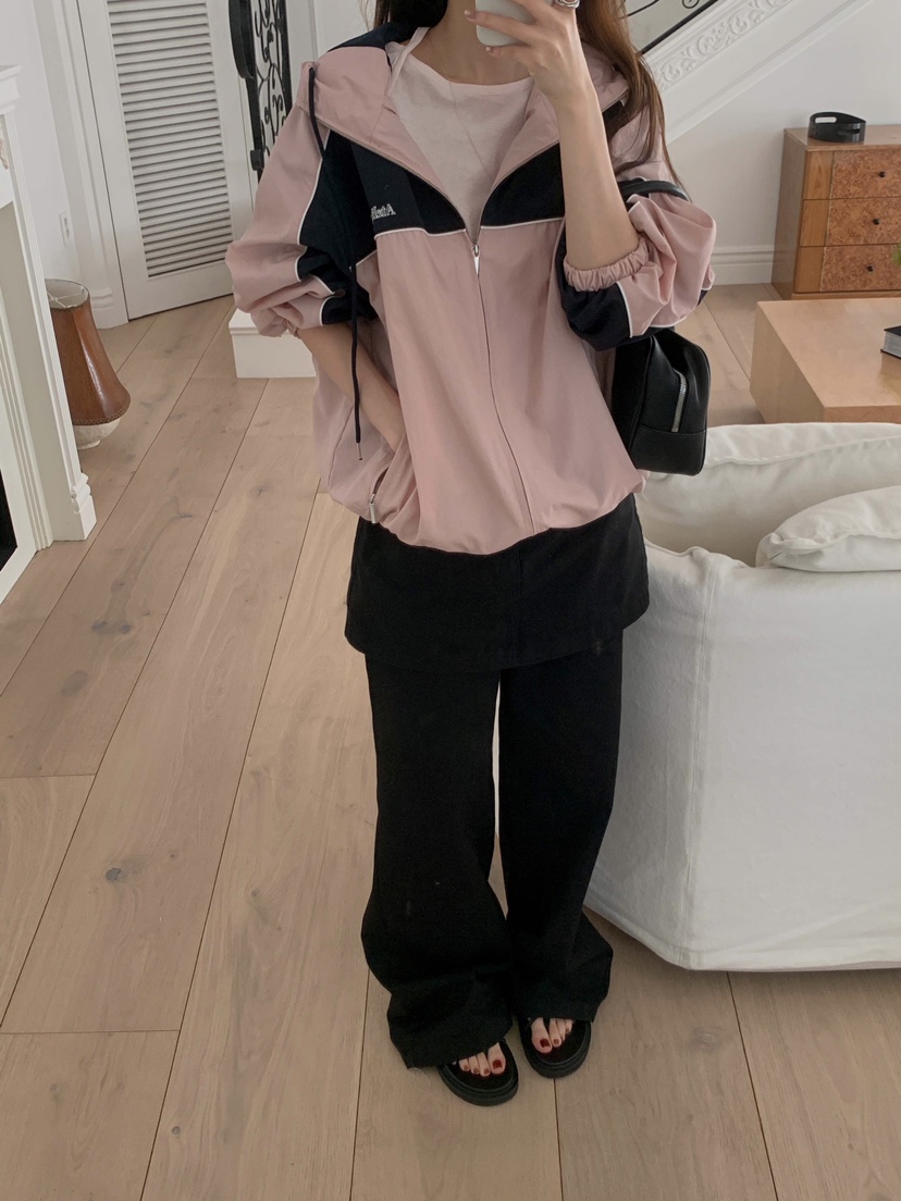 FORMSTUDIO/ATELIENNE韓國直郵女裝新款休閑職業夾克連帽FORMSTUDIO/ATELIENNE夾克