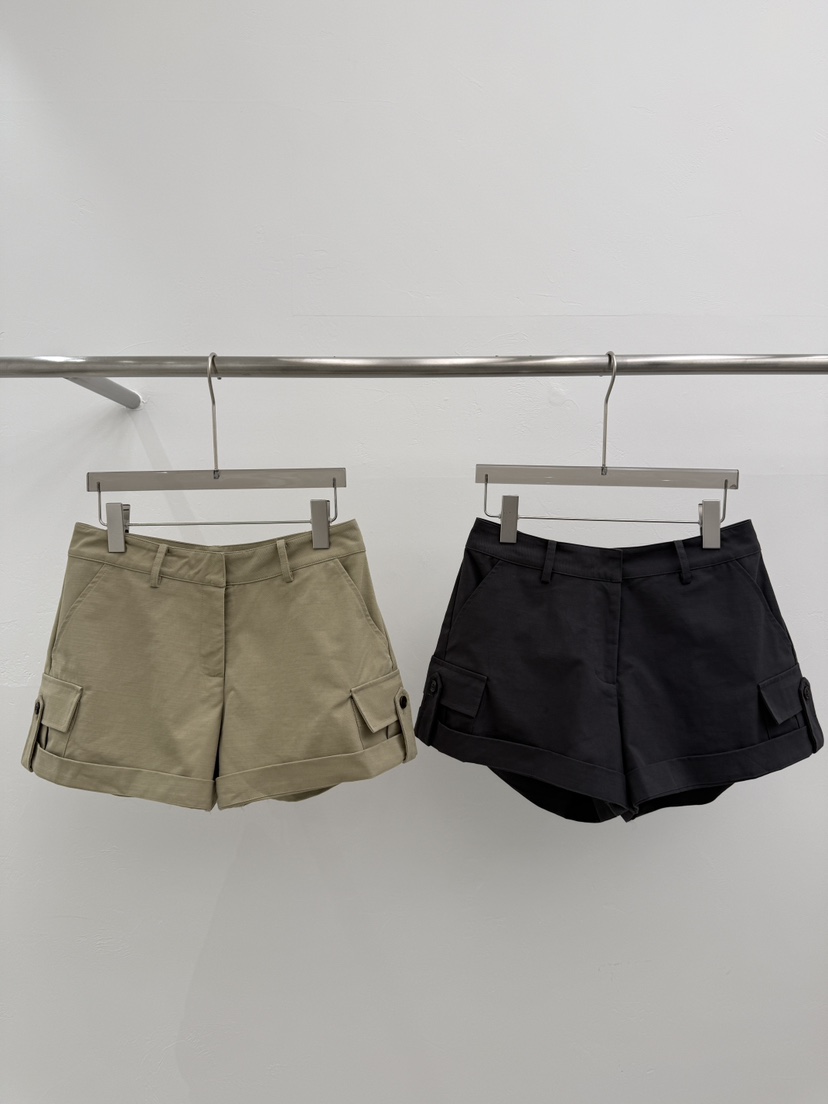 SEARE/PRETZEL韓國東大門直郵女裝新品人氣短褲口袋工裝SEARE/PRETZEL短褲