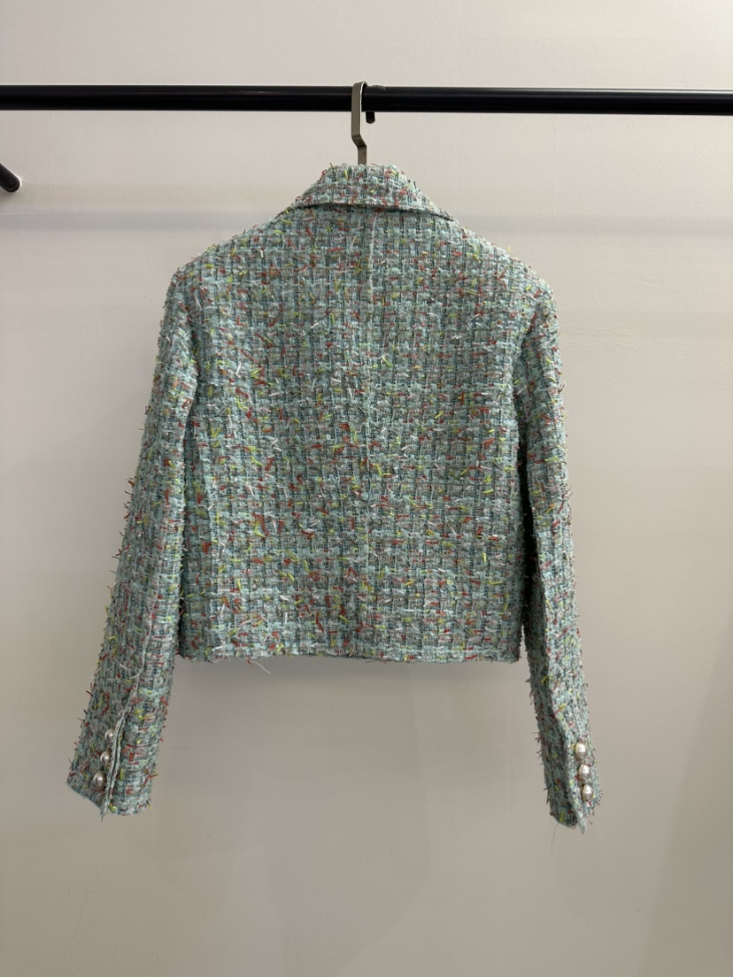 JENNY 1976韓國直郵女士新品26春夏時尚推薦熱賣夾克粗花呢JENNY 1976夾克