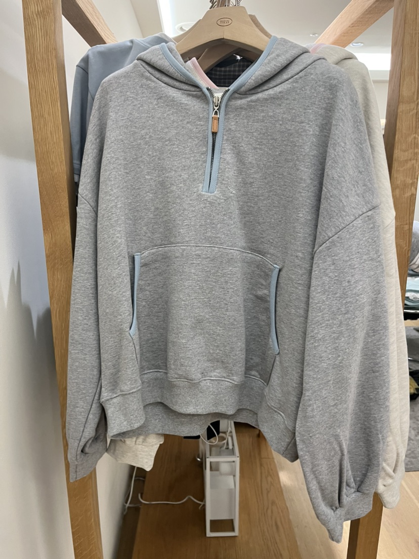 TIZZI韓國直郵實拍女裝新款26春夏熱賣休閑職業時尚推薦衛衣TIZZI衛衣圖色1