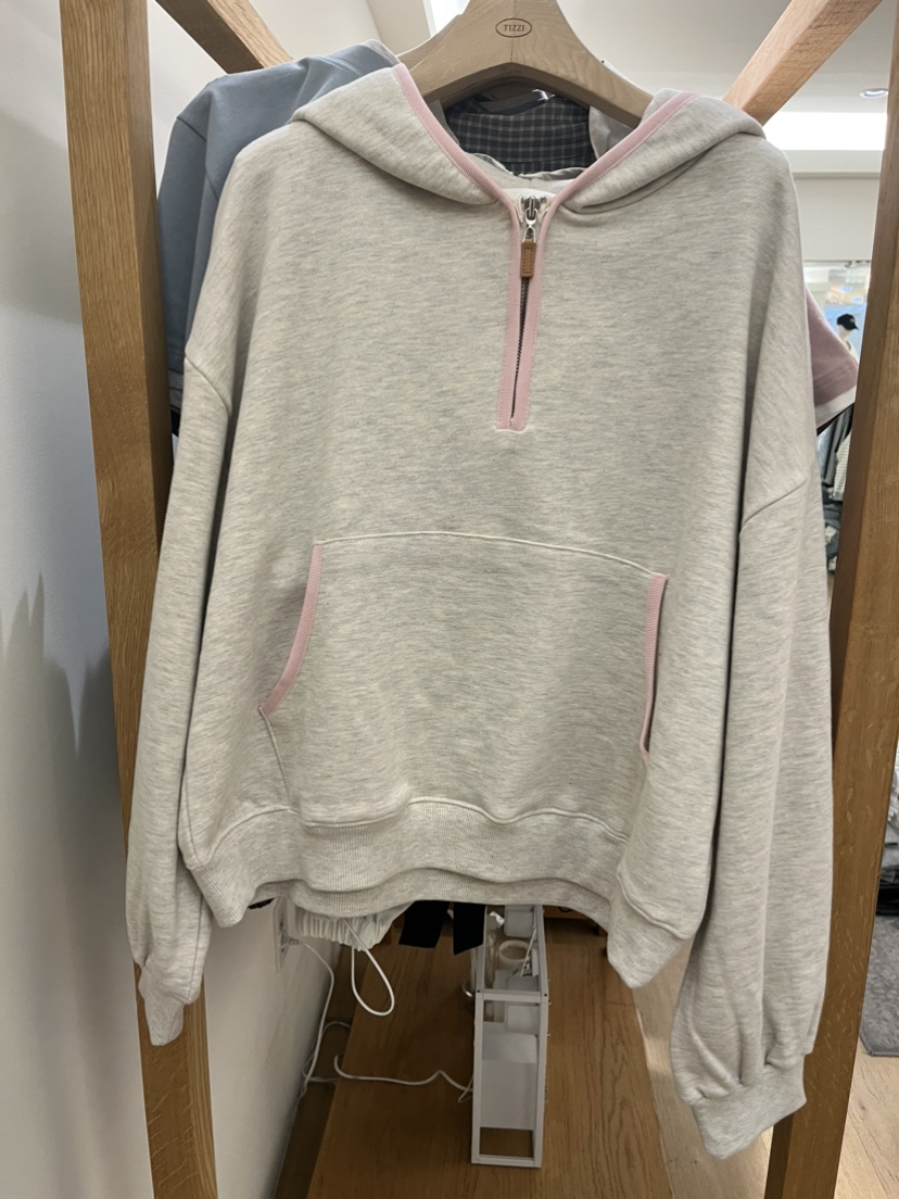 TIZZI韓國直郵實拍女裝新款26春夏熱賣休閑職業時尚推薦衛衣TIZZI衛衣圖色2