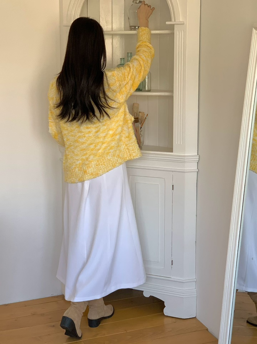 BINUS韓國東大門直郵女士新品26春夏熱賣職業休閑針織衫開衫BINUS針織衫