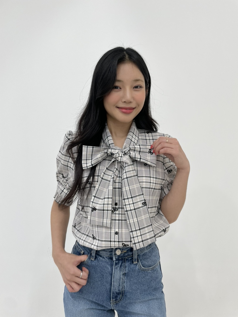 NAPKIN韓國代購女裝新品26春夏職業休閑熱賣時尚襯衫蕾絲衫NAPKIN襯衫/蕾絲衫圖色1