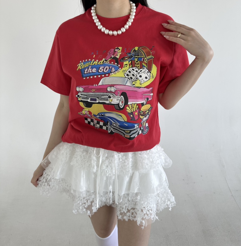 JENNY 1976韓國東大門直郵女士新款26春夏休閑職業熱賣T恤JENNY 1976T恤