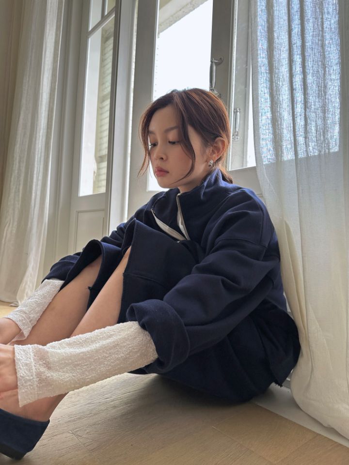 MARE韓國直郵女士新品職業休閑人氣熱賣時尚夾克拉鏈高領MARE夾克