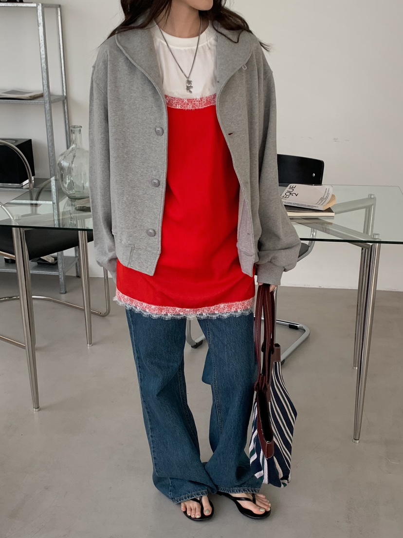 CAMEL-P韓國東大門代購女裝新款人氣吊帶背心蕾絲緞面Came_l 家吊帶/背心