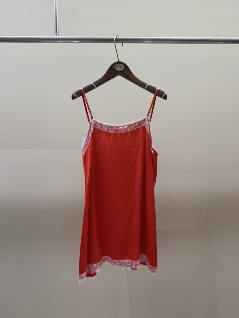 CAMEL-P韓國東大門代購女裝新款人氣吊帶背心蕾絲緞面Came_l 家吊帶/背心圖色2