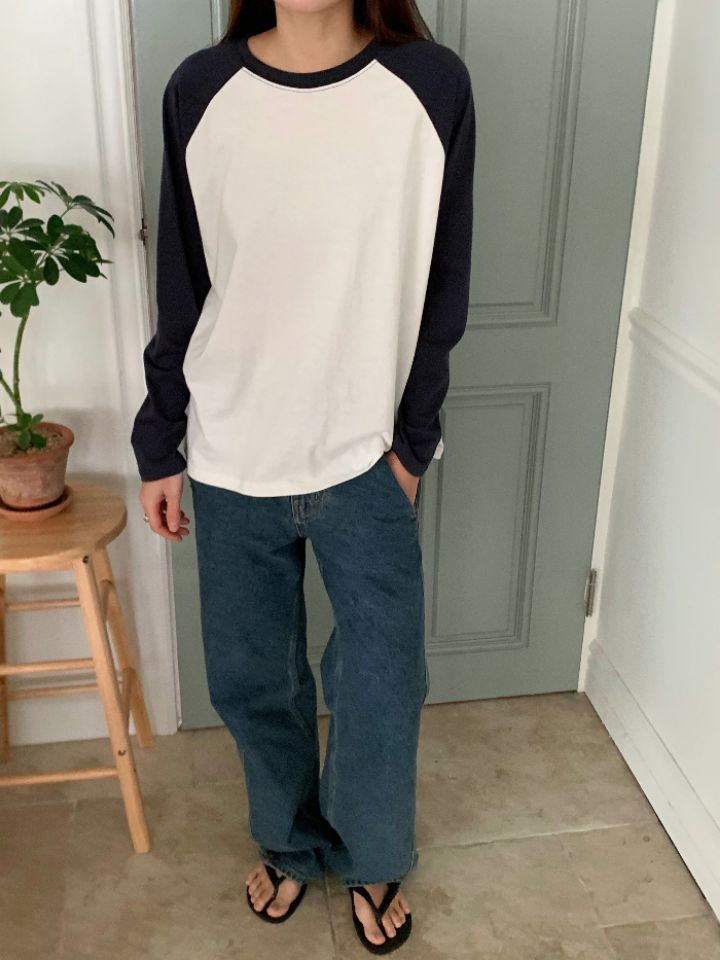 KOMOREBI韓國直郵實拍女士新品時尚熱賣人氣26春夏長袖T恤KOMOREBI長袖T恤