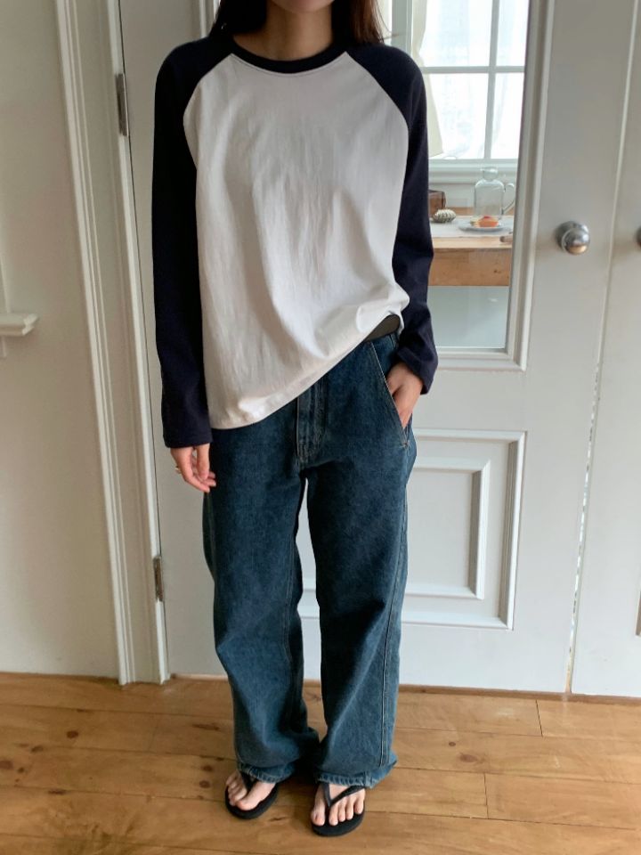 KOMOREBI韓國直郵實拍女士新品時尚熱賣人氣26春夏長袖T恤KOMOREBI長袖T恤