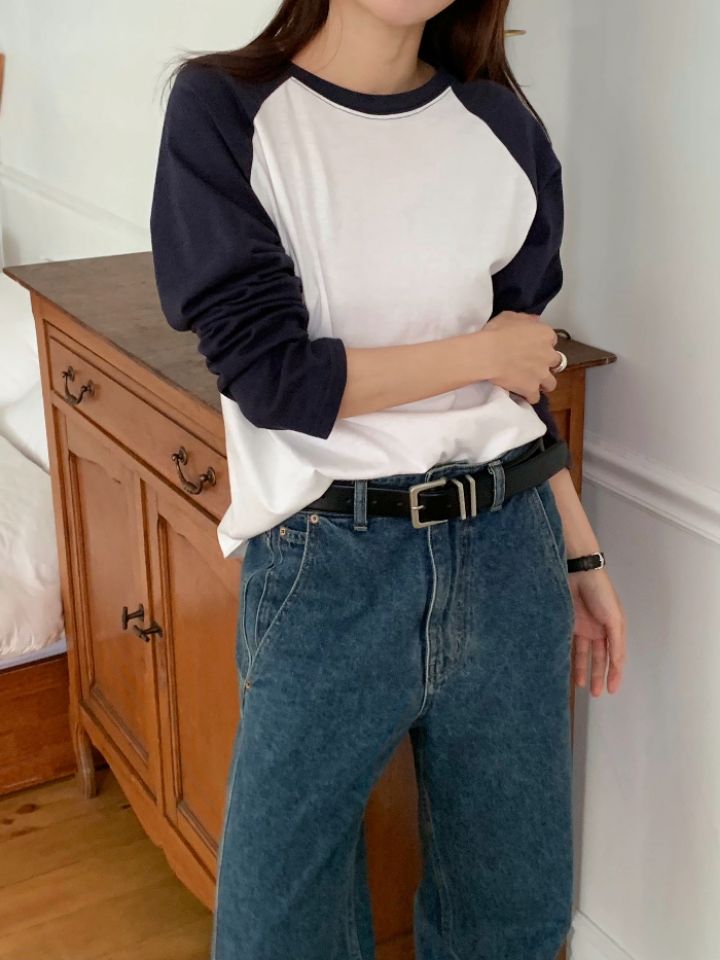 KOMOREBI韓國直郵實拍女士新品時尚熱賣人氣26春夏長袖T恤KOMOREBI長袖T恤