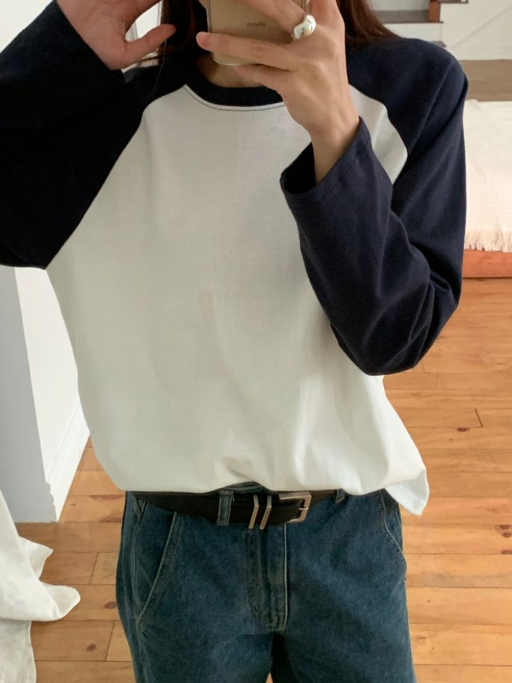 KOMOREBI韓國直郵實拍女士新品時尚熱賣人氣26春夏長袖T恤KOMOREBI長袖T恤