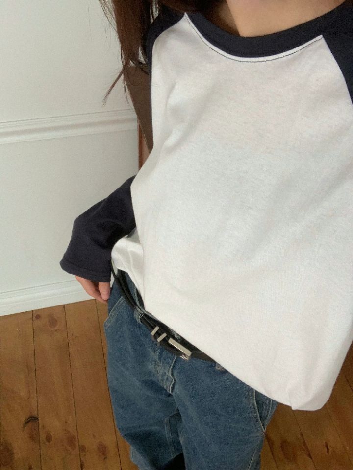 KOMOREBI韓國直郵實拍女士新品時尚熱賣人氣26春夏長袖T恤KOMOREBI長袖T恤