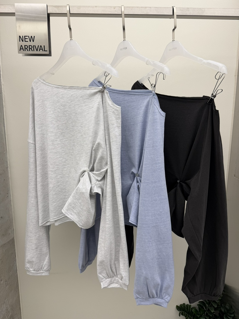 GLITTER韓國直郵女裝新品人氣熱賣時尚職業休閑推薦26春夏衛衣GLITTER衛衣