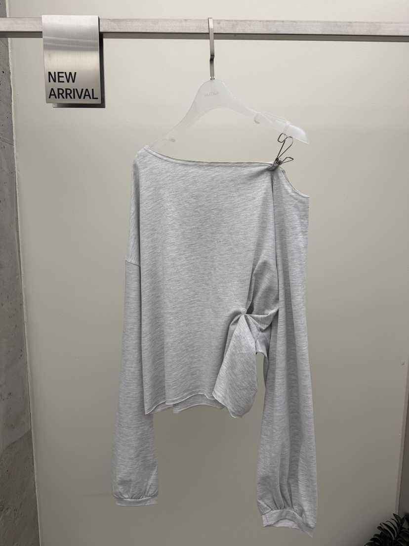 GLITTER韓國直郵女裝新品人氣熱賣時尚職業休閑推薦26春夏衛衣GLITTER衛衣圖色1