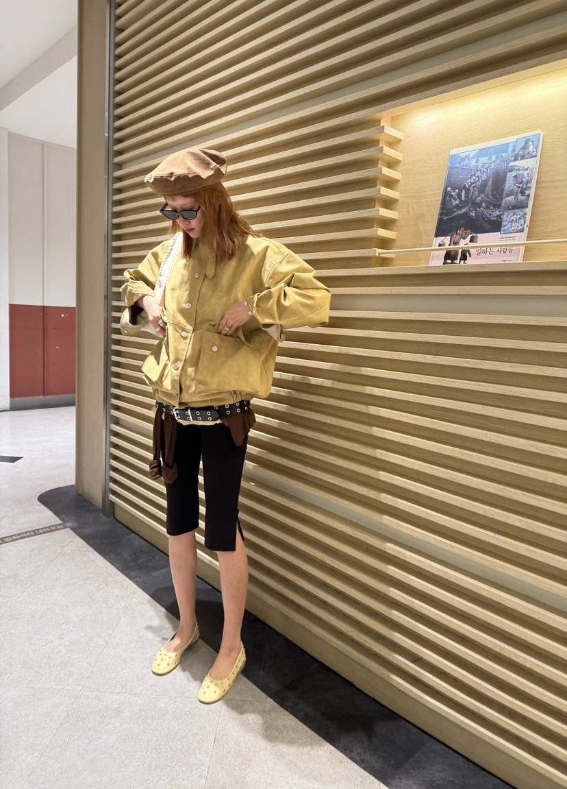 DENVER韓國東大門代購女裝新品推薦休閑時尚熱賣26春夏夾克DENVER夾克