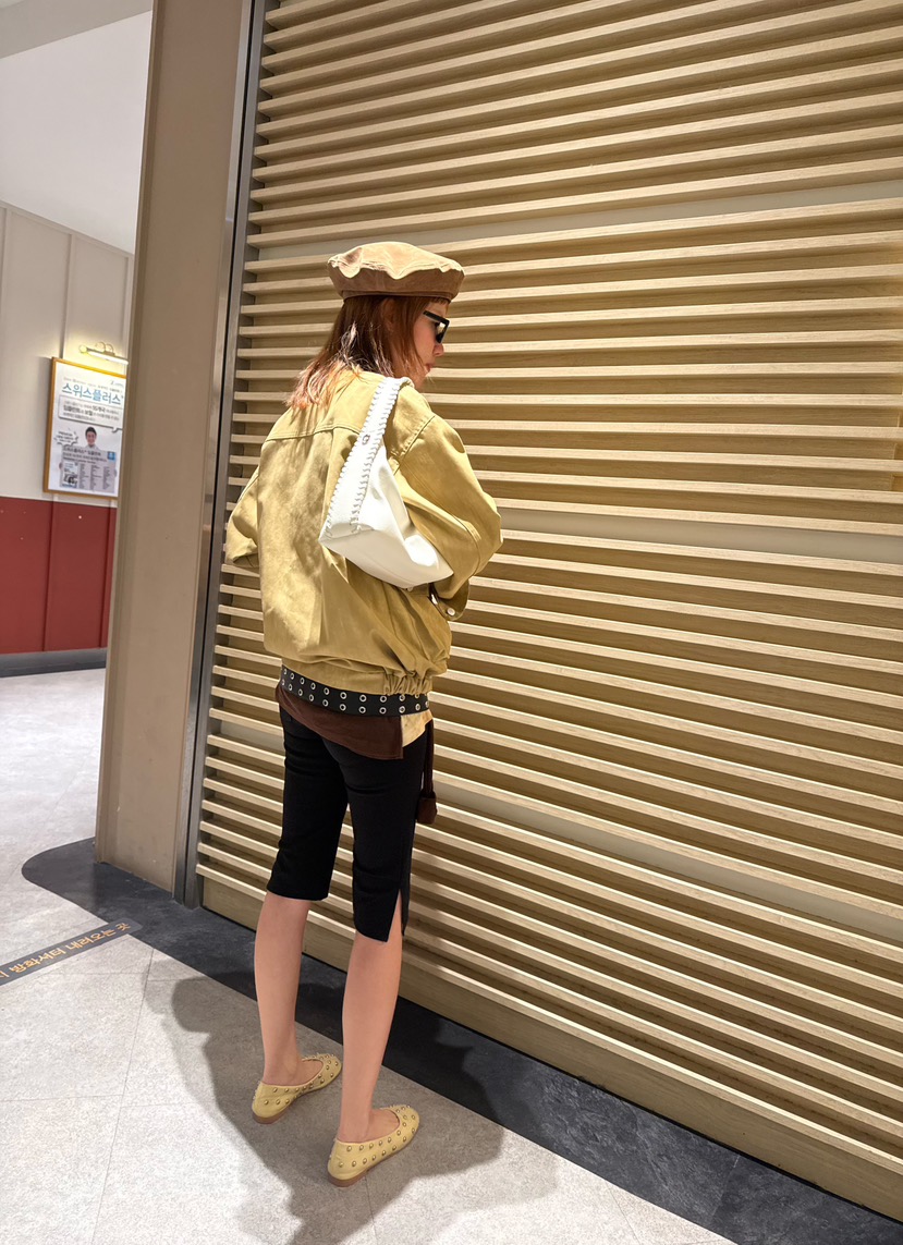 DENVER韓國東大門代購女裝新品推薦休閑時尚熱賣26春夏夾克DENVER夾克