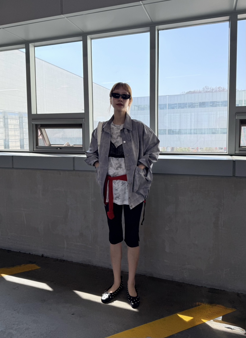 DENVER韓國東大門代購女裝新品推薦休閑時尚熱賣26春夏夾克DENVER夾克圖色2