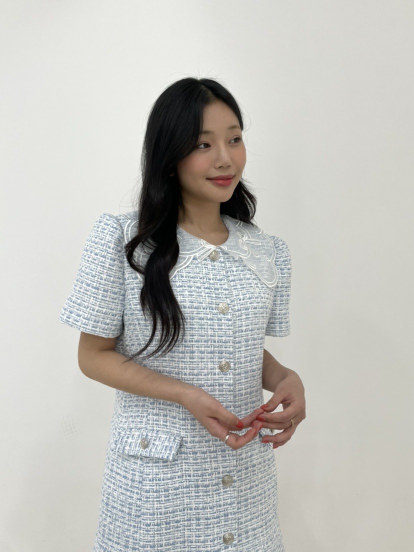 NAPKIN韓國直郵女士新款時尚推薦休閑人氣職業連衣裙褶皺NAPKIN連衣裙