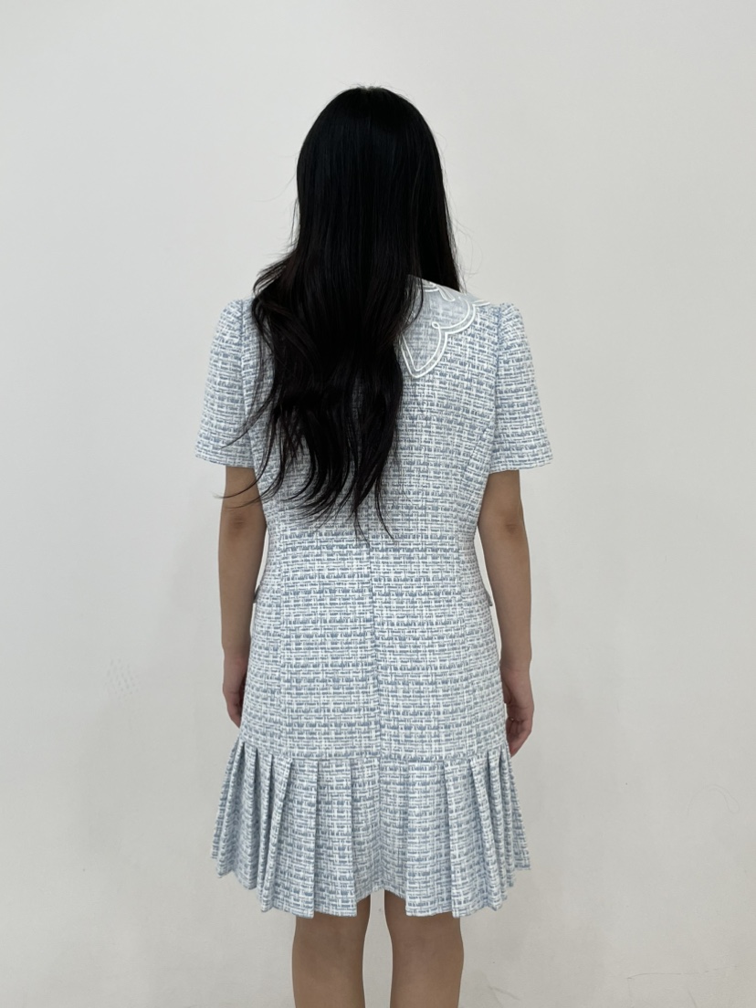 NAPKIN韓國直郵女士新款時尚推薦休閑人氣職業連衣裙褶皺NAPKIN連衣裙