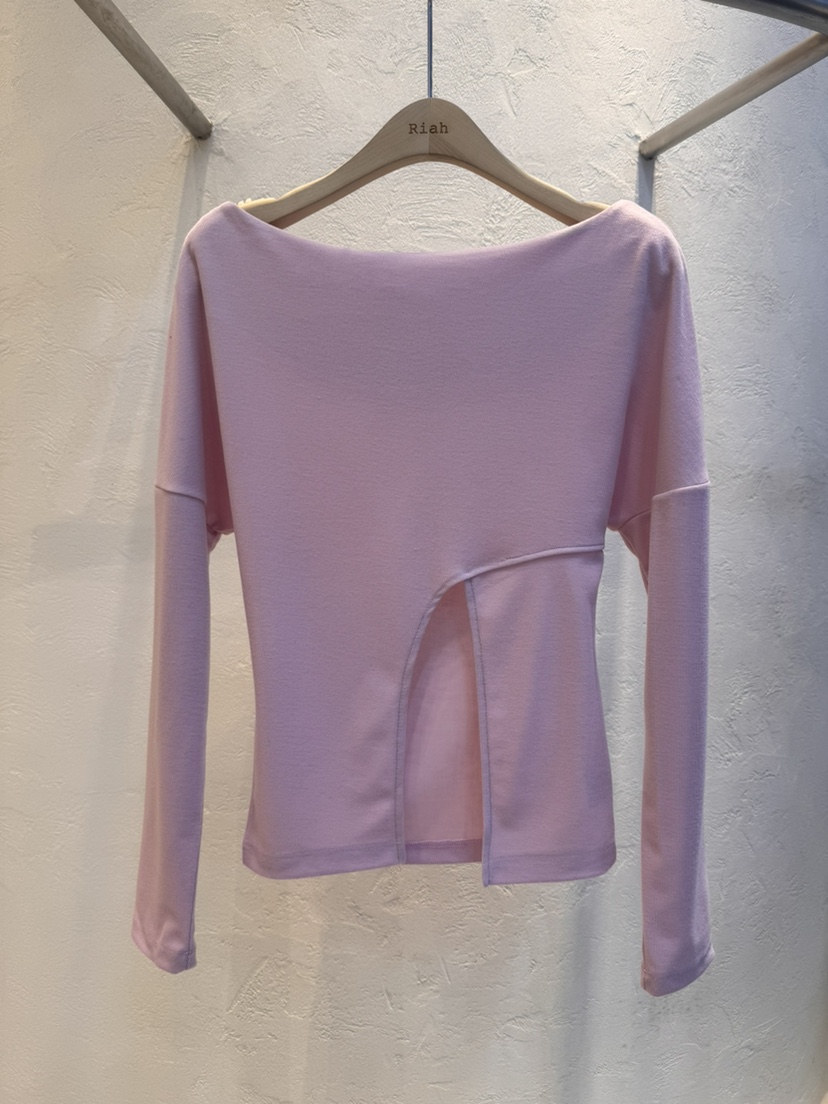 RIAH韓國東大門直郵女士新款時尚熱賣26春夏休閑推薦長袖T恤RIAH長袖T恤圖色1