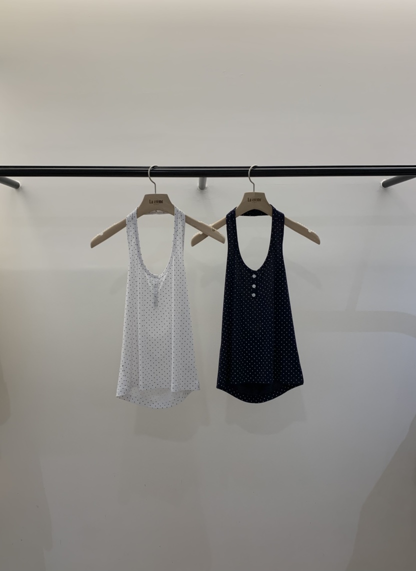 LA CREME韓國代購女裝新款26春夏熱賣時尚人氣休閑吊帶背心LA CREME吊帶/背心