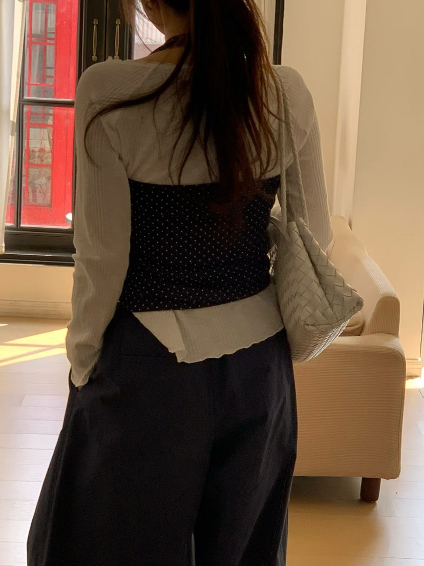 LA CREME韓國代購女裝新款26春夏熱賣時尚人氣休閑吊帶背心LA CREME吊帶/背心